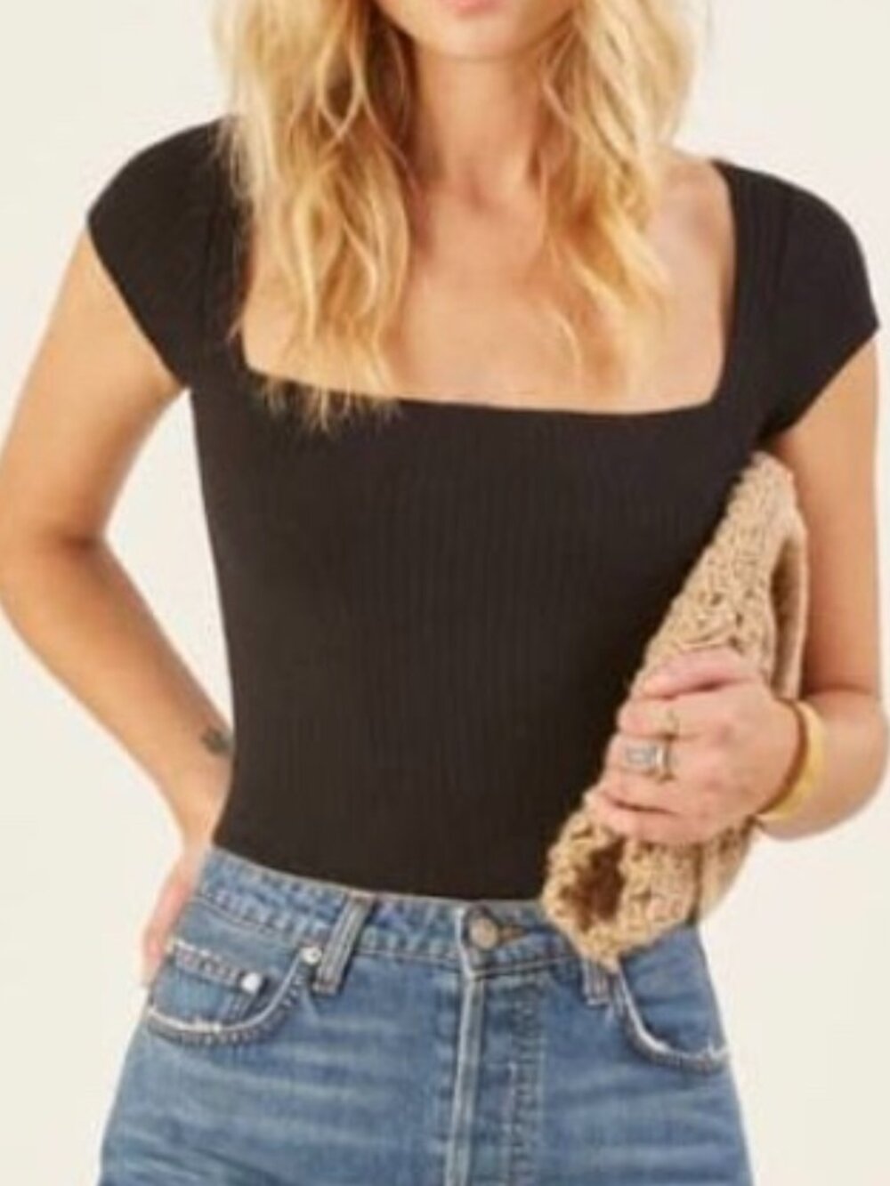 Reformation Bardot Top